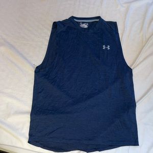 Under Armour Navy tank Mens medium